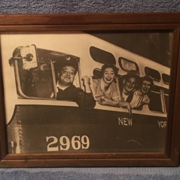 Vintage “The Honeymooners” Framed Wall Art - Picture 1 of 2